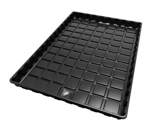 Bandeja Plástica Resistente c/ Canaletas - 60 x 120 x 8 cm