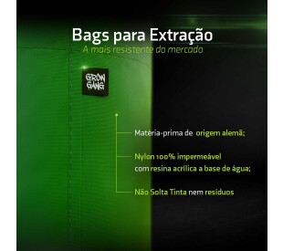Kit Bolsas para Extração SEMI FULL MESH de 60 a 100 Litros - 8 Bolsas 