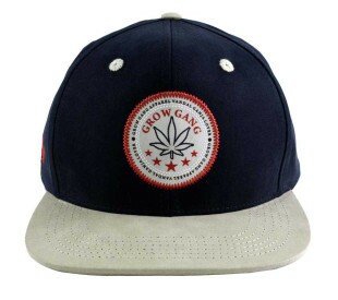 Boné Grow Gang - Azul Marinho - Ganja Lover