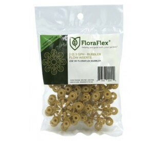 Bubbler Flow Inserts - 2GPH (Amarelo) - Unidade - FloraFlex