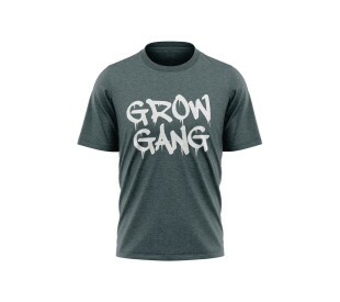 Camiseta Grow Gang - Mescla Verde 