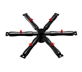 Conector Hexagonal com Micro Aspersores p/ Sistema de Clonagem p/ Baldes e Bandejas