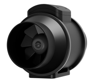 Exaustor Axial In-Line PRO - 150mm - 110v - Black Series - Sun Garden