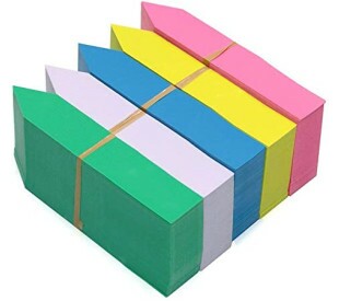 Identificador de Plantas 8cm - COLORIDO - 10 unidades