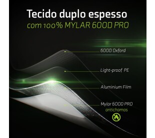 Kit Cultivo Indoor com HN - 240x120cm - Completo