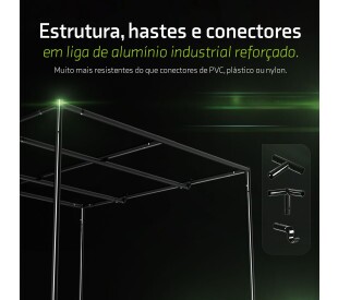 Kit Cultivo Indoor com HN - 100x100cm - Completo