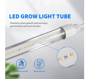 LED para Clones Full Spectrum T8 - 120cm - 24w - Completo