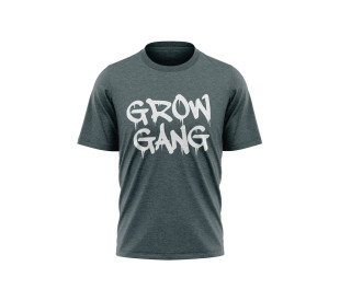 Camiseta Grow Gang - Mescla Verde