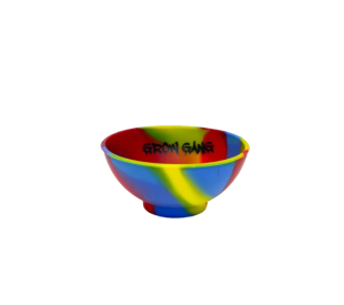 Cuia de Silicone - Primarias Tie Dye - Grow Gang