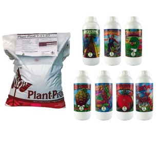 Kit PP + HN - Bases + Enzimas + Silica + Alga + Booster + Carbo