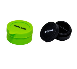 Slick de Silicone Redondo com Divisória - 10ml - Grow Gang