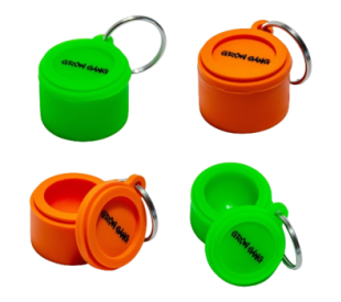 Slick de Silicone Redondo Chaveiro - 5ml - Grow Gang