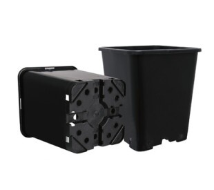 Vaso Quadrado Anti Stress c/ Plástico Resistente - 7 Litros