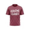 Camiseta Grow Gang - Mescla Bordô