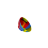 Cuia de Silicone - Primarias Tie Dye - Grow Gang