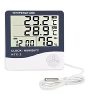 Termo Higrômetro Digital com Amplo Visor LCD