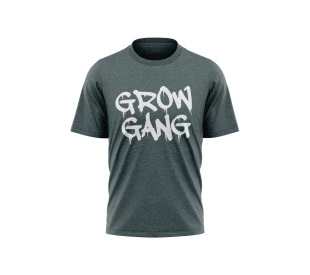 Camiseta Grow Gang - Mescla Verde