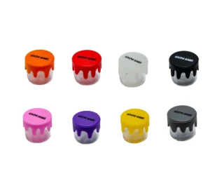 Slick de Vidro com Tampa de Silicone
