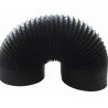 Duto de Ar com Exterior preto Anti-Chamas