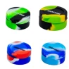 Slick de Silicone Redondo com Divisória - Tie Dye - 10ml - Grow Gang