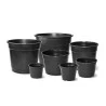 Vaso de plastico redondo 